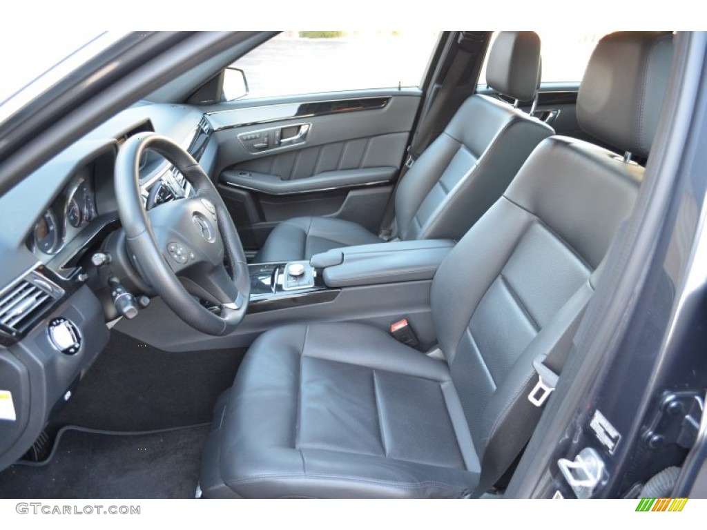 Black Interior 2010 Mercedes-Benz E 350 4Matic Sedan Photo #73816739
