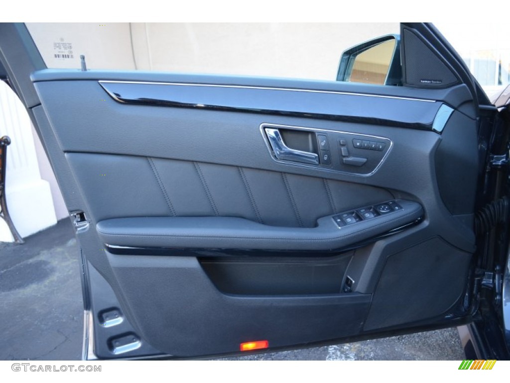 2010 Mercedes-Benz E 350 4Matic Sedan Black Door Panel Photo #73816898