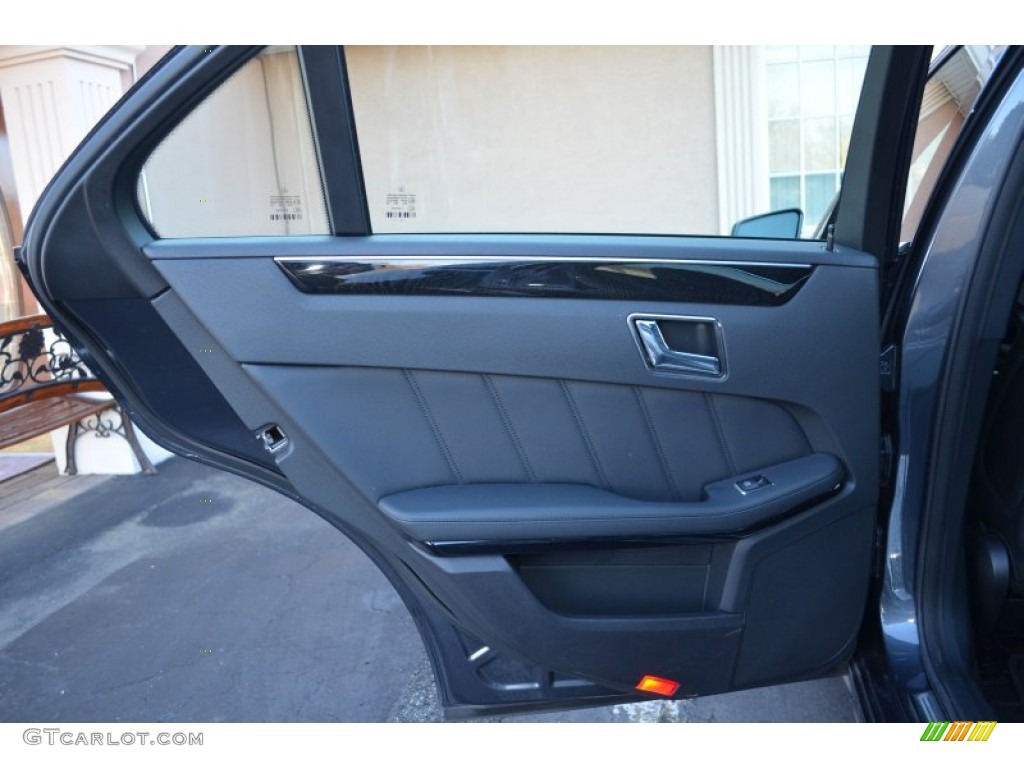 2010 Mercedes-Benz E 350 4Matic Sedan Black Door Panel Photo #73816907