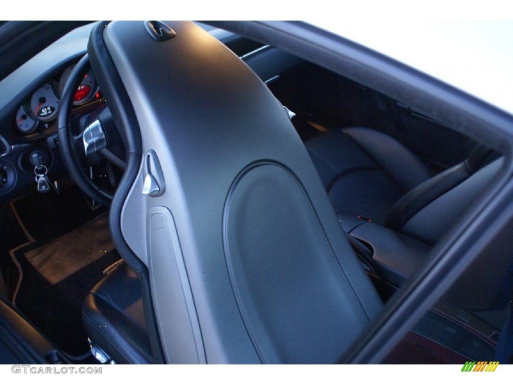2007 911 Turbo Coupe - Arctic Silver Metallic / Black photo #23