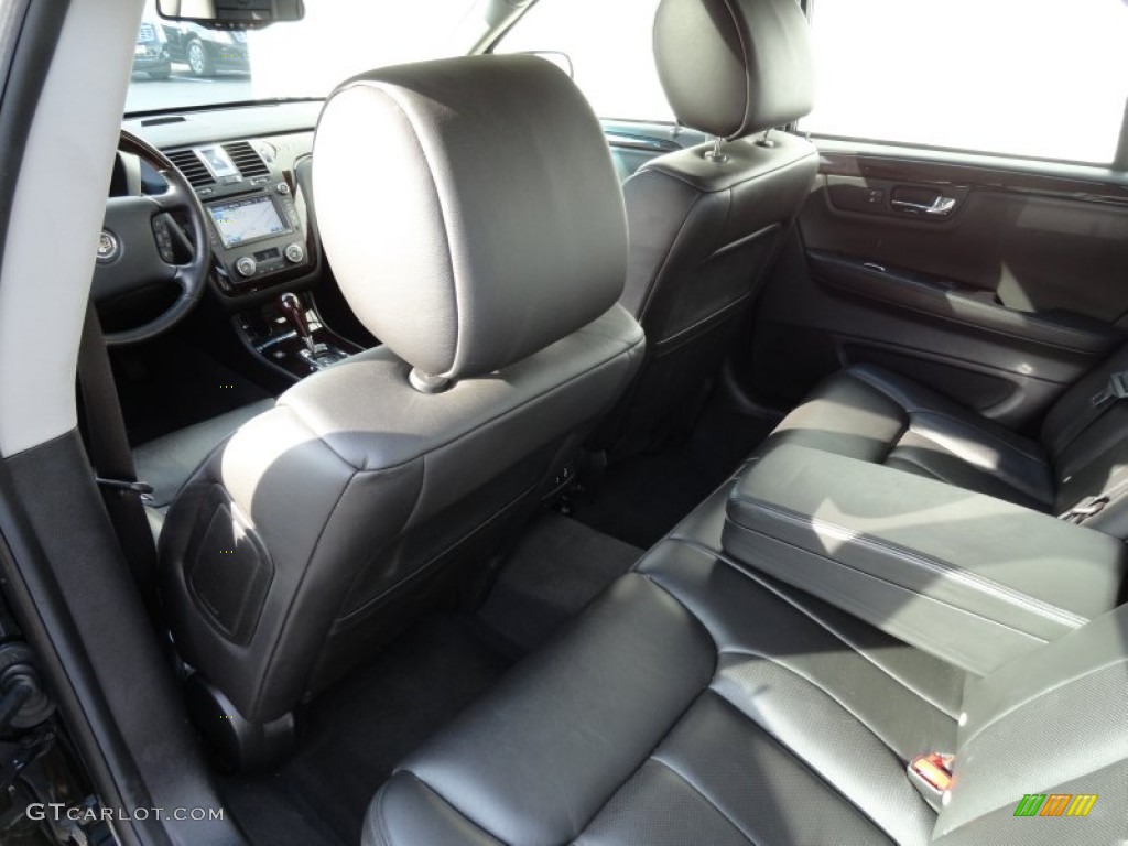 Ebony Interior 2011 Cadillac DTS Standard DTS Model Photo #73818056