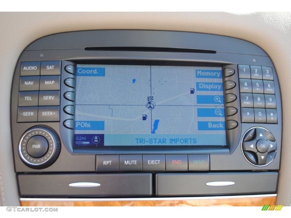 2008 Mercedes-Benz SL 550 Roadster Navigation Photo #73818146