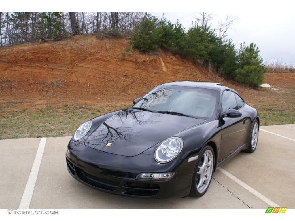 2005 911 Carrera S Coupe - Black / Black photo #7