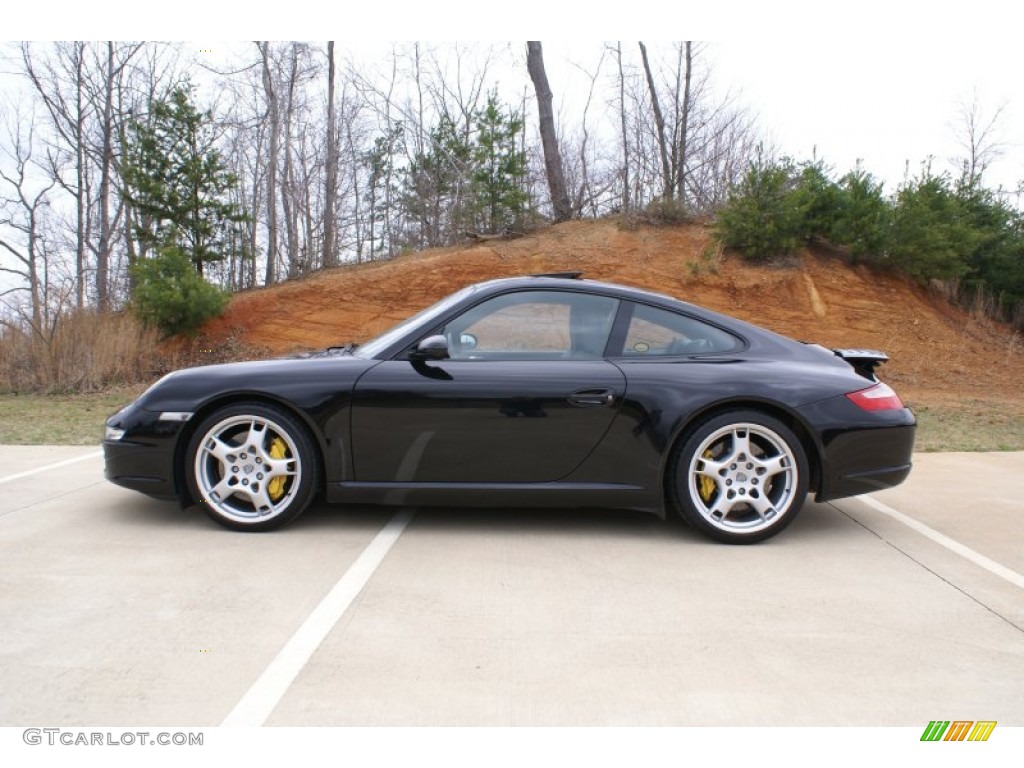 2005 911 Carrera S Coupe - Black / Black photo #9