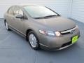 Galaxy Gray Metallic - Civic Hybrid Sedan Photo No. 1