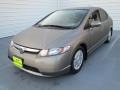 Galaxy Gray Metallic - Civic Hybrid Sedan Photo No. 6
