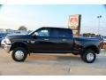 Brilliant Black Crystal Pearl - Ram 3500 HD Laramie Mega Cab 4x4 Dually Photo No. 2