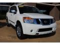 2011 Blizzard White Nissan Armada Platinum 4WD  photo #1