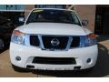 Blizzard White - Armada Platinum 4WD Photo No. 2