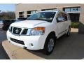 2011 Blizzard White Nissan Armada Platinum 4WD  photo #3