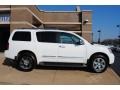 Blizzard White - Armada Platinum 4WD Photo No. 8