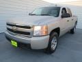 2007 Silver Birch Metallic Chevrolet Silverado 1500 LS Crew Cab 4x4  photo #6