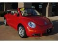 Salsa Red 2007 Volkswagen New Beetle 2.5 Convertible