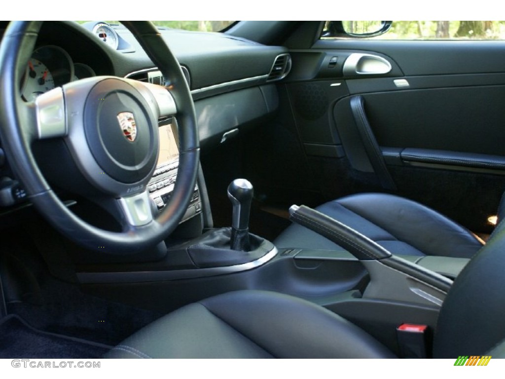 Black Interior 2007 Porsche 911 Carrera S Coupe Photo #73820338