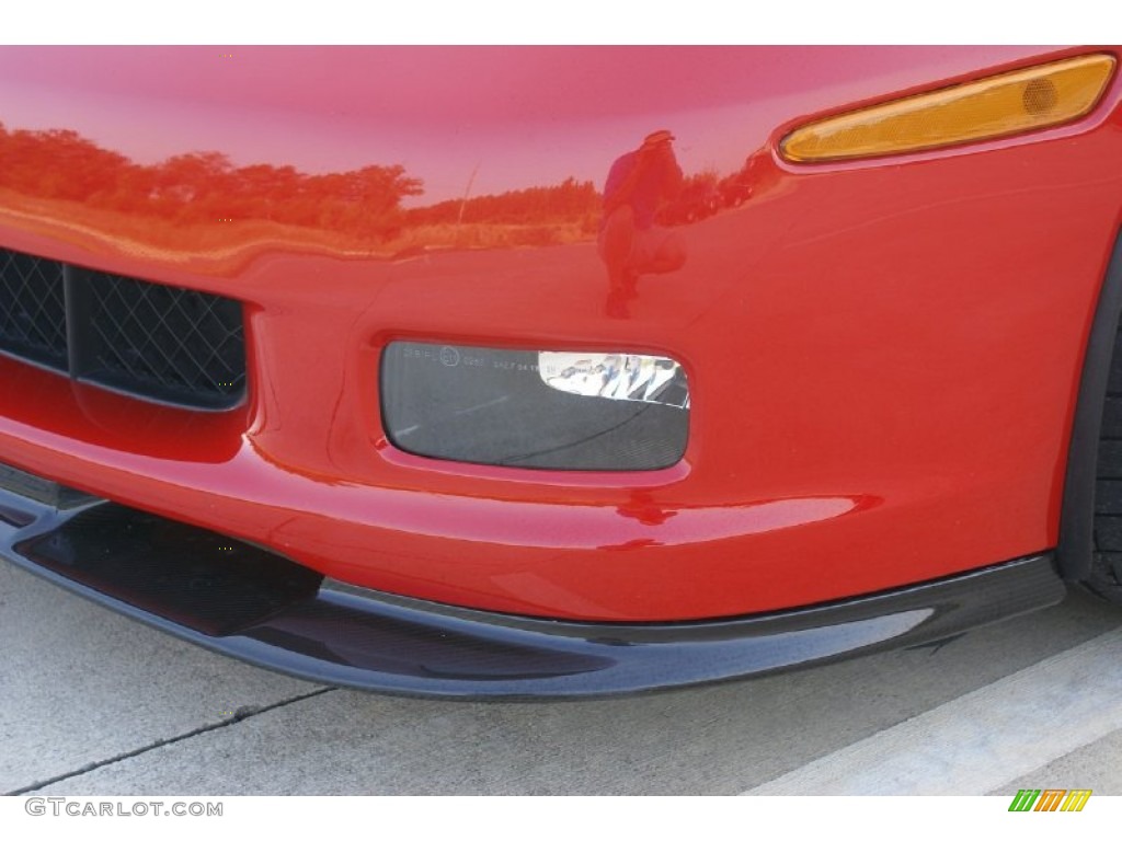 2009 Corvette ZR1 - Victory Red / Ebony/Titanium Gray photo #11