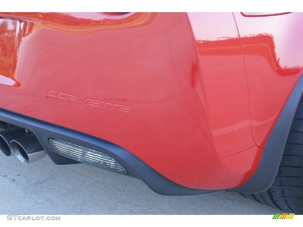 2009 Corvette ZR1 - Victory Red / Ebony/Titanium Gray photo #12