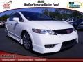 Taffeta White 2009 Honda Civic Si Sedan