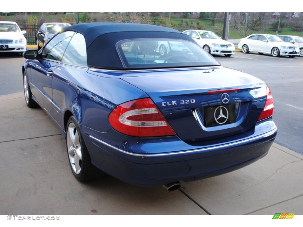 2004 Orion Blue Metallic MercedesBenz CLK 320 Cabriolet 73808846