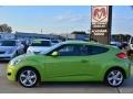 2012 Electrolyte Green Hyundai Veloster   photo #2