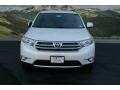 2013 Blizzard White Pearl Toyota Highlander V6 4WD  photo #3