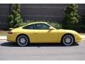 Speed Yellow 2004 Porsche 911 Carrera Coupe Exterior