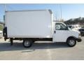 2009 Summit White Chevrolet Express Cutaway Commercial Moving Van  photo #3