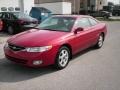 2000 Autumn Red Mica Toyota Solara SLE V6 Coupe  photo #4