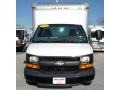 2009 Summit White Chevrolet Express Cutaway Commercial Moving Van  photo #15