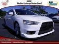 Wicked White 2008 Mitsubishi Lancer Evolution GSR