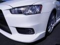 2008 Wicked White Mitsubishi Lancer Evolution GSR  photo #10