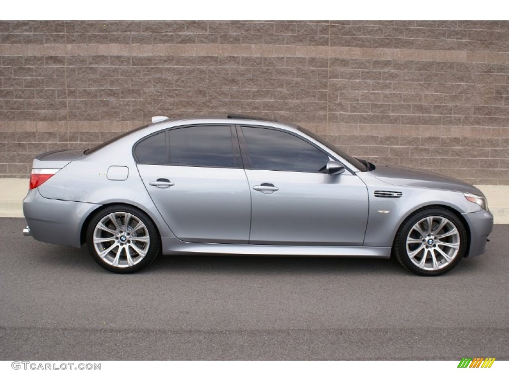Silver Gray Metallic 2006 BMW M5 Standard M5 Model Exterior Photo #73823006