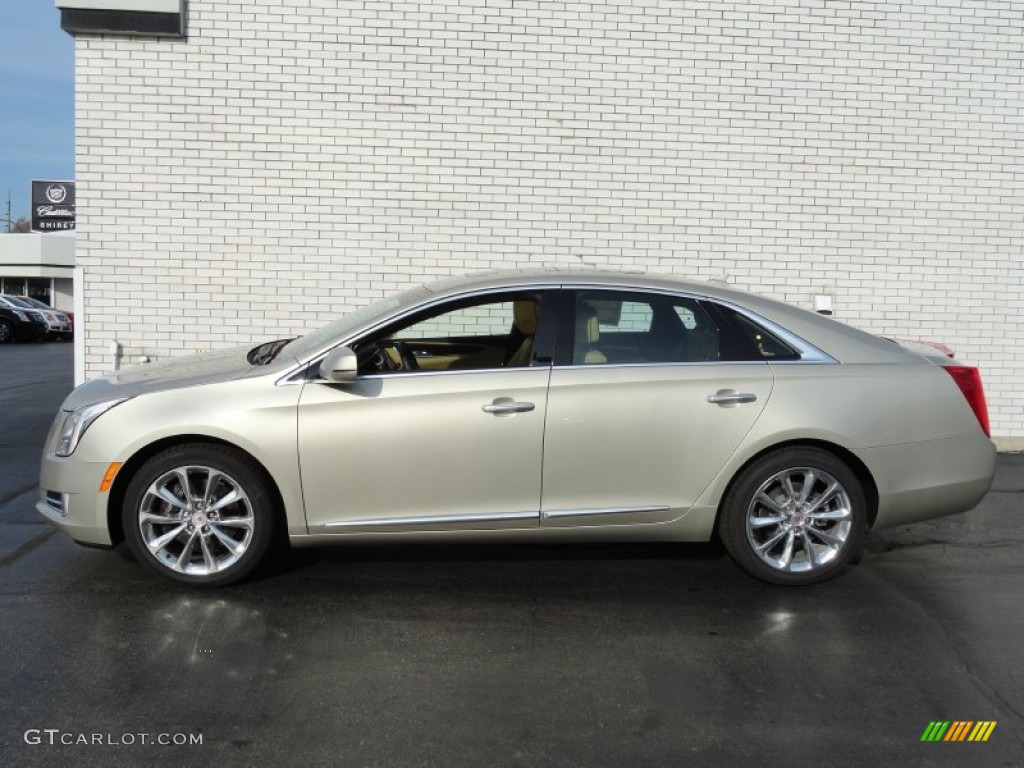 Silver Coast Metallic 2013 Cadillac XTS Luxury AWD Exterior Photo #73823016