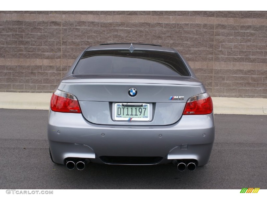 2006 M5  - Silver Gray Metallic / Black photo #7