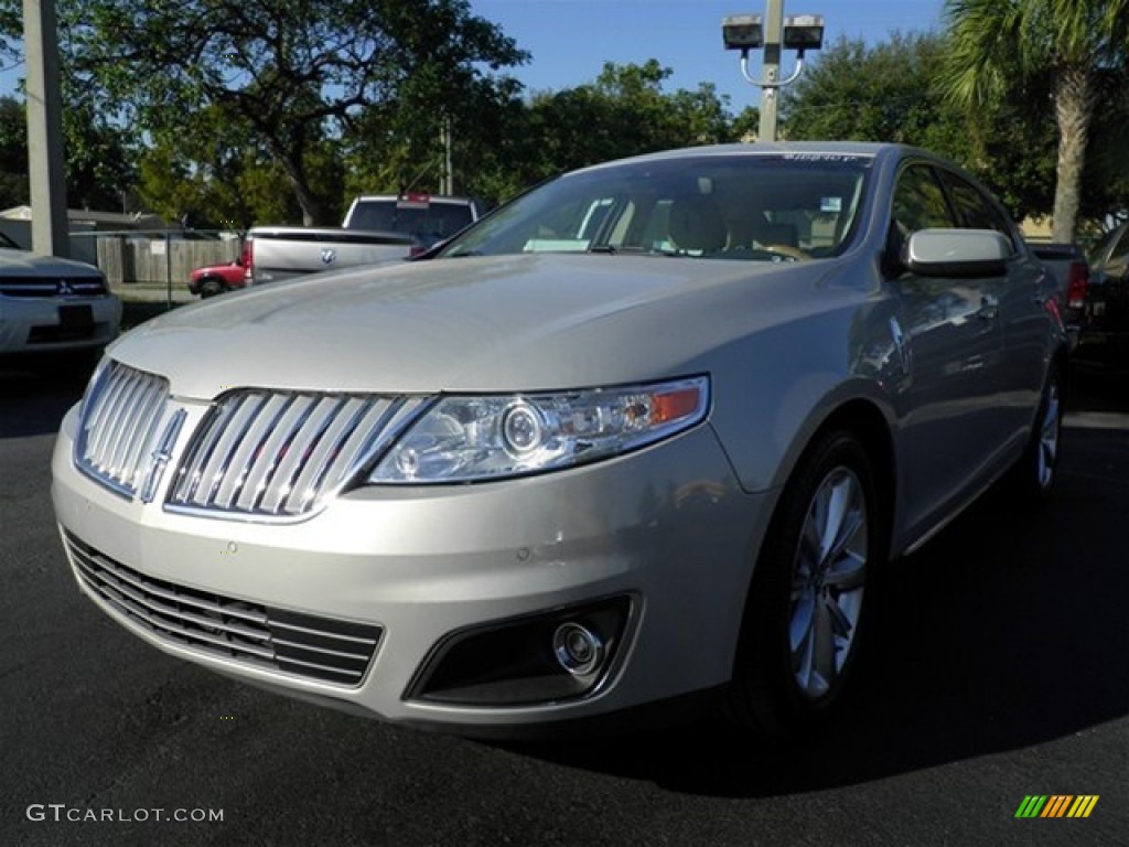 2009 MKS Sedan - Smokestone Metallic / Light Camel photo #8