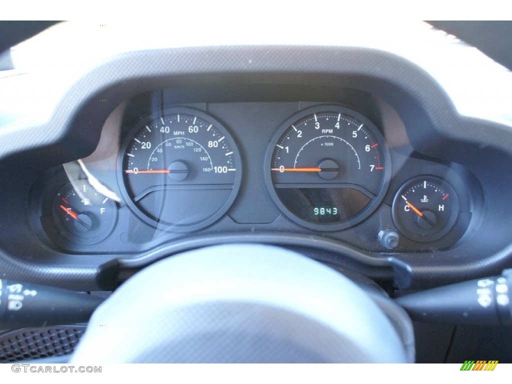2008 Jeep Wrangler Unlimited X 4x4 Gauges Photo #73823786