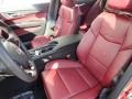 Morello Red/Jet Black Accents Front Seat Photo for 2013 Cadillac ATS #73823870