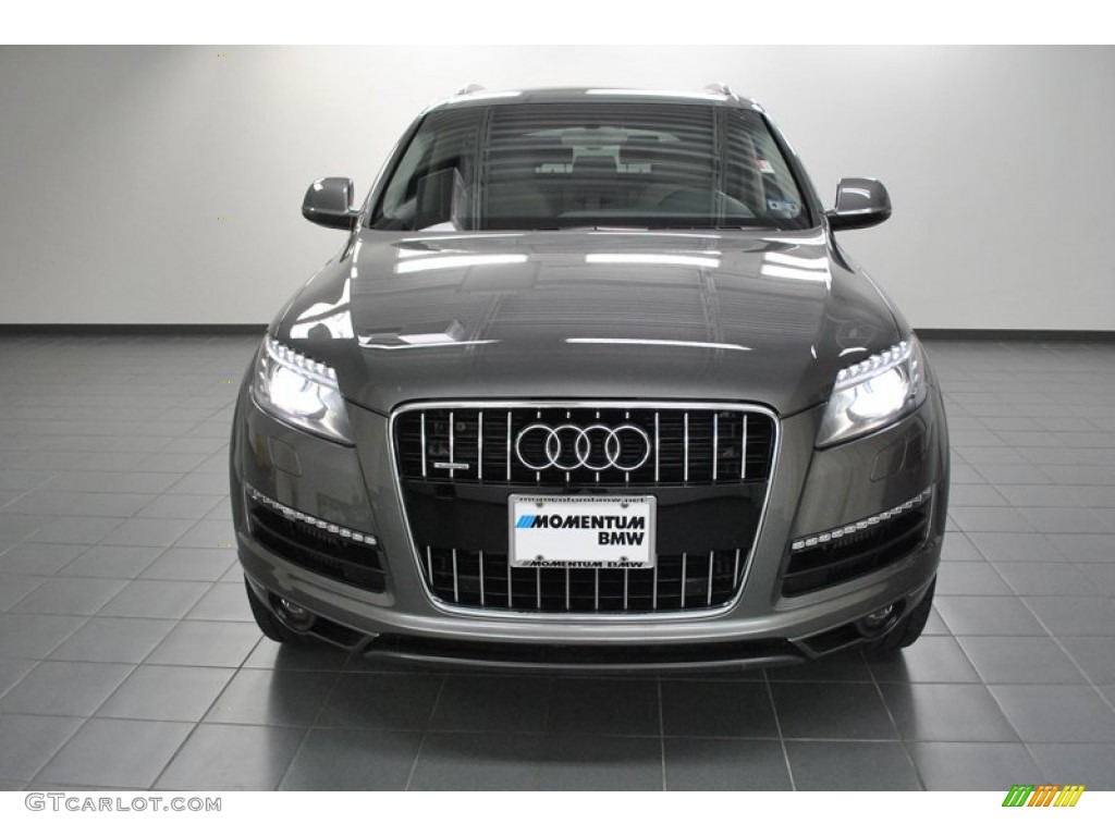 2010 Q7 3.0 TDI quattro - Daytona Gray Pearl Effect / Limestone Gray photo #6