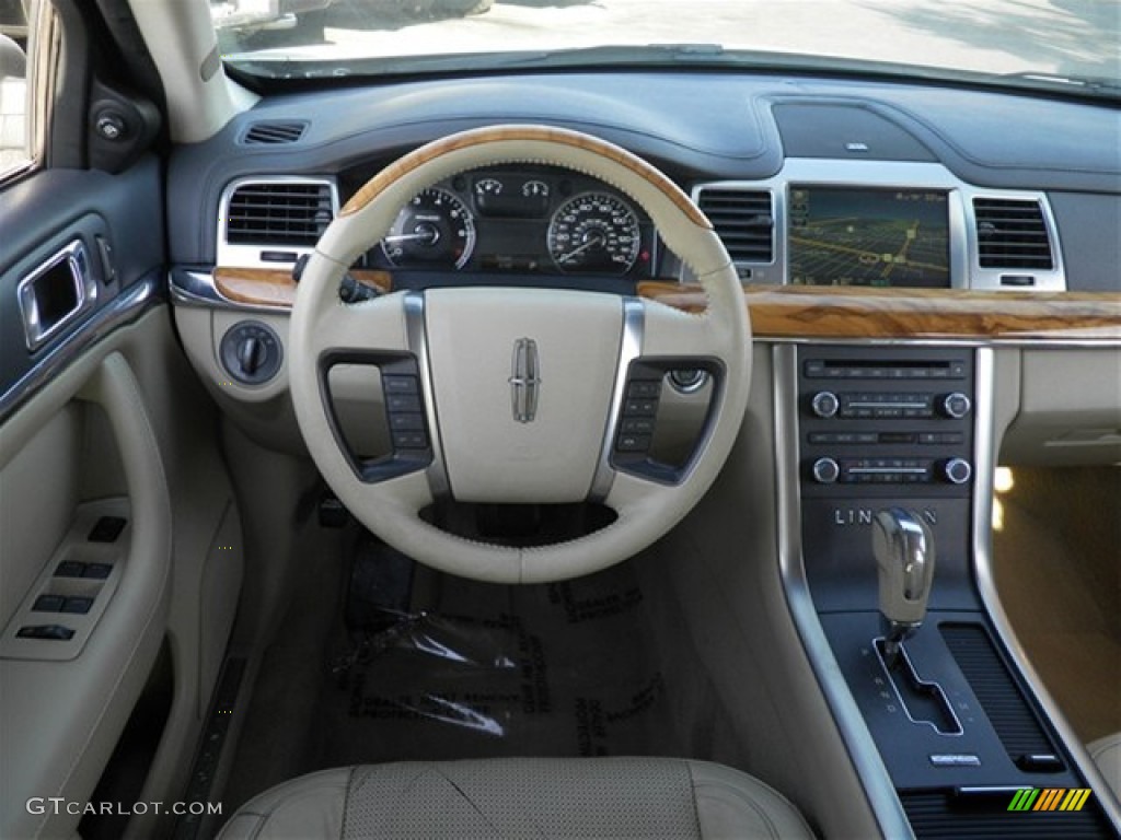 2009 MKS Sedan - Smokestone Metallic / Light Camel photo #34