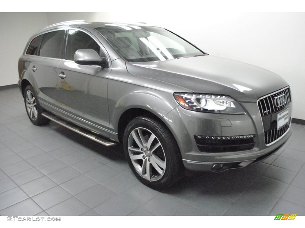 2010 Q7 3.0 TDI quattro - Daytona Gray Pearl Effect / Limestone Gray photo #8