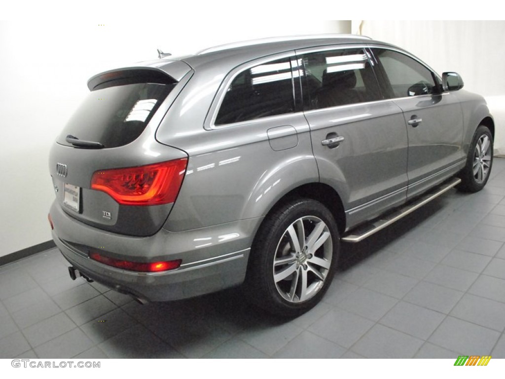 2010 Q7 3.0 TDI quattro - Daytona Gray Pearl Effect / Limestone Gray photo #10