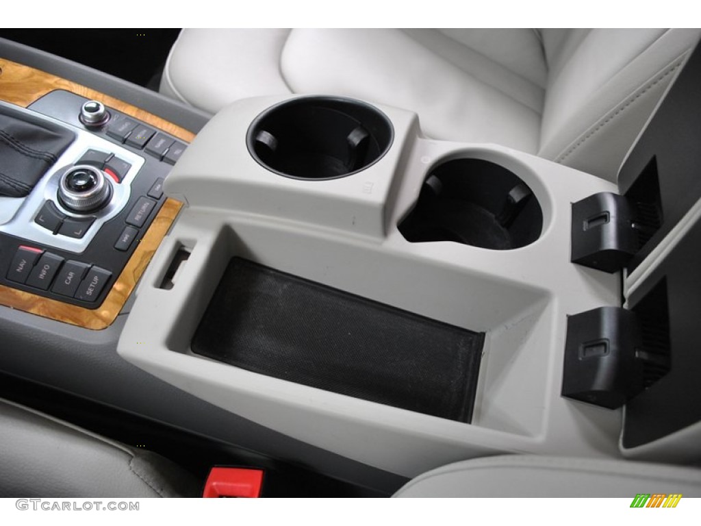 2010 Q7 3.0 TDI quattro - Daytona Gray Pearl Effect / Limestone Gray photo #28