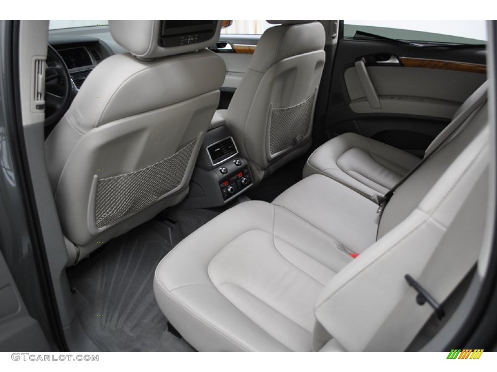 2010 Q7 3.0 TDI quattro - Daytona Gray Pearl Effect / Limestone Gray photo #33