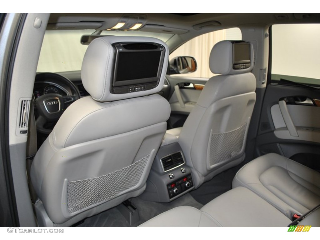 2010 Q7 3.0 TDI quattro - Daytona Gray Pearl Effect / Limestone Gray photo #34