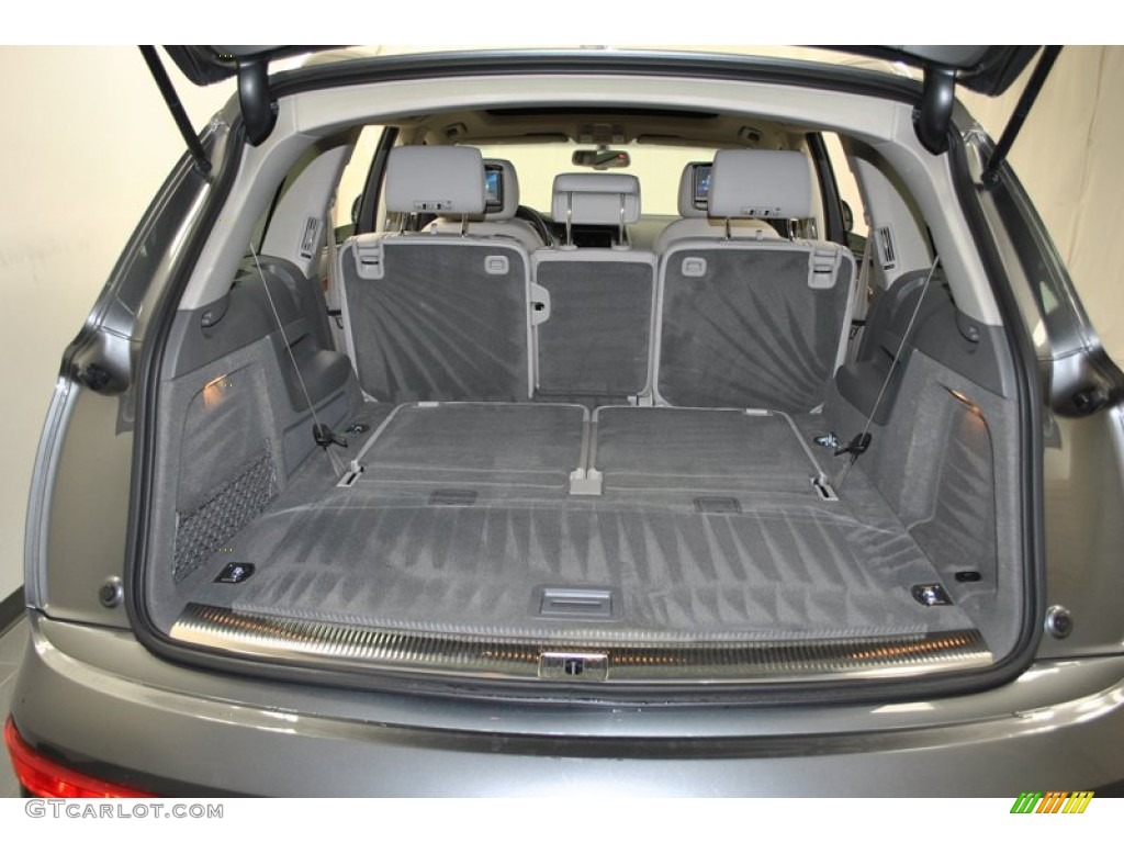 2010 Q7 3.0 TDI quattro - Daytona Gray Pearl Effect / Limestone Gray photo #40