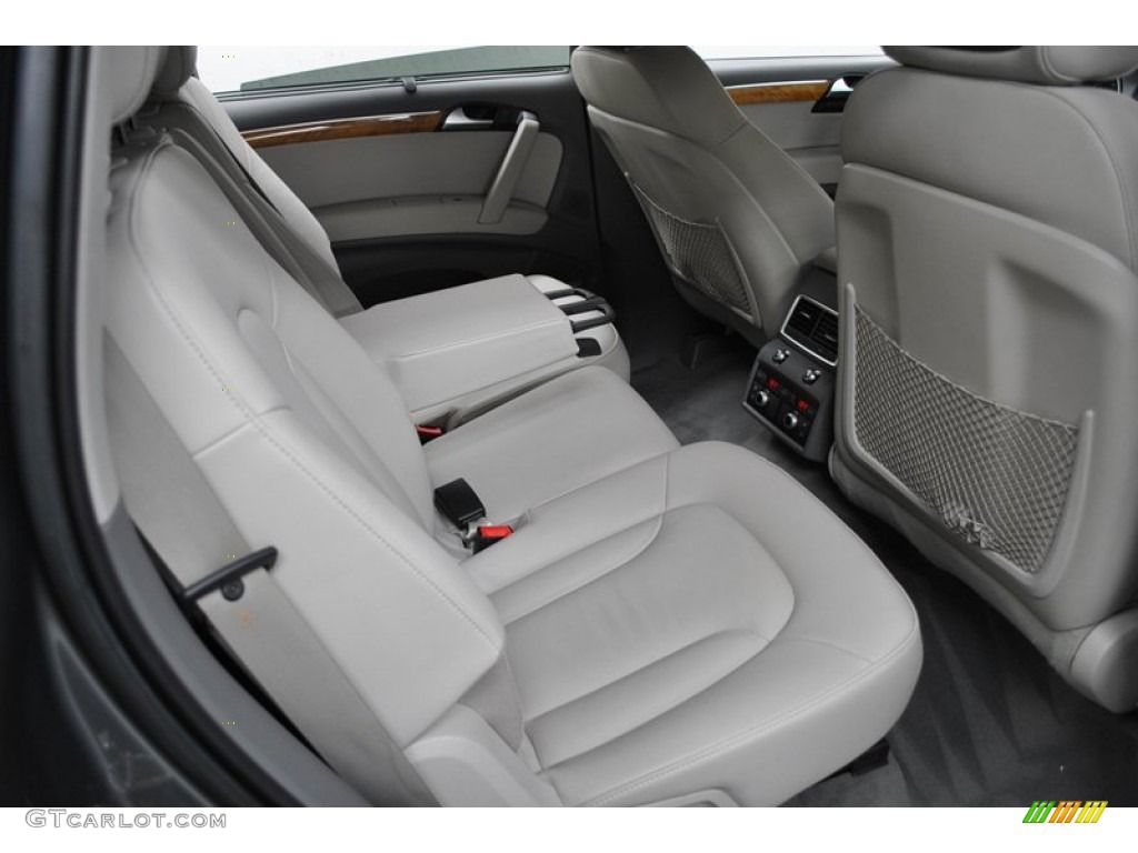2010 Q7 3.0 TDI quattro - Daytona Gray Pearl Effect / Limestone Gray photo #42