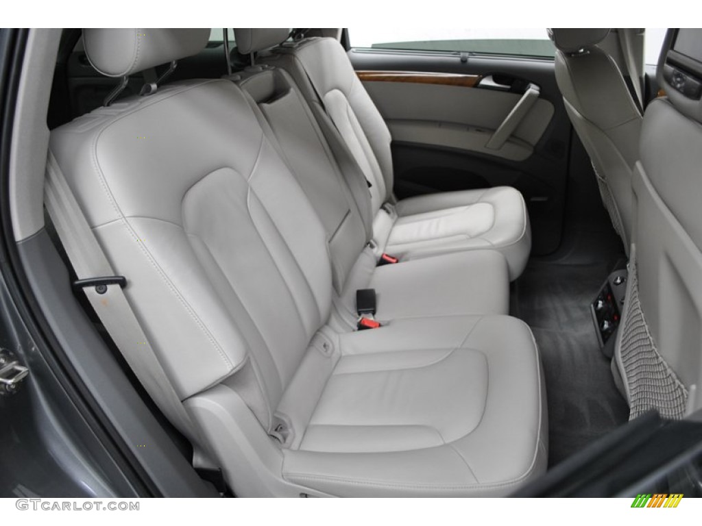 2010 Q7 3.0 TDI quattro - Daytona Gray Pearl Effect / Limestone Gray photo #44