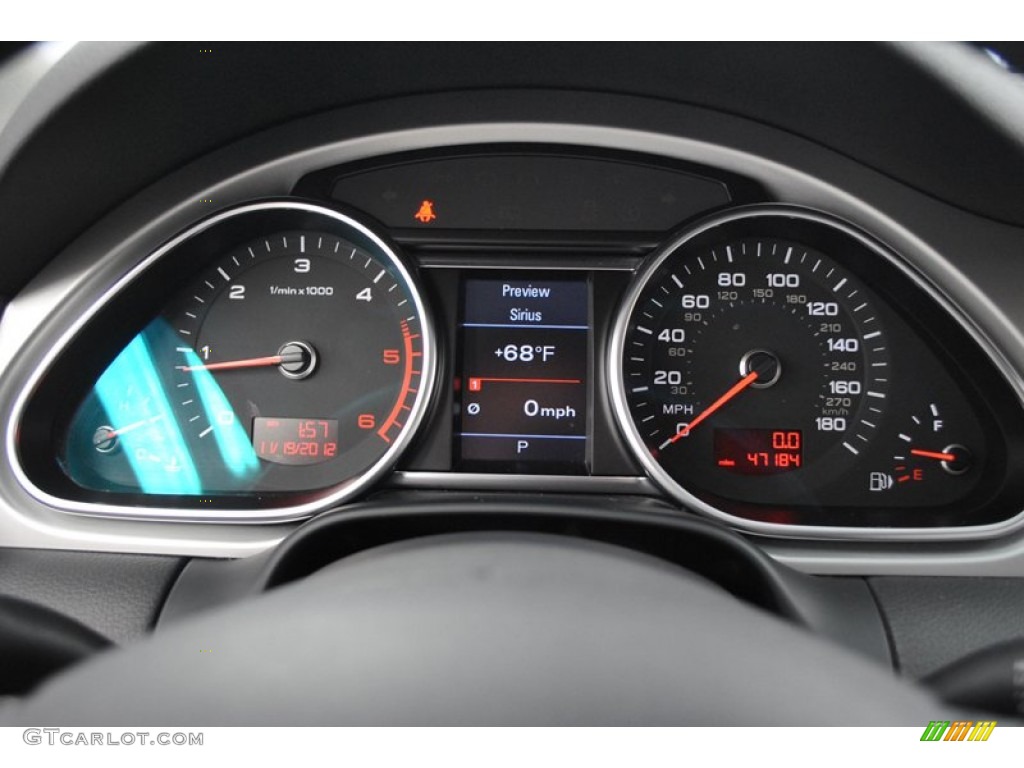 2010 Audi Q7 3.0 TDI quattro Gauges Photo #73825130