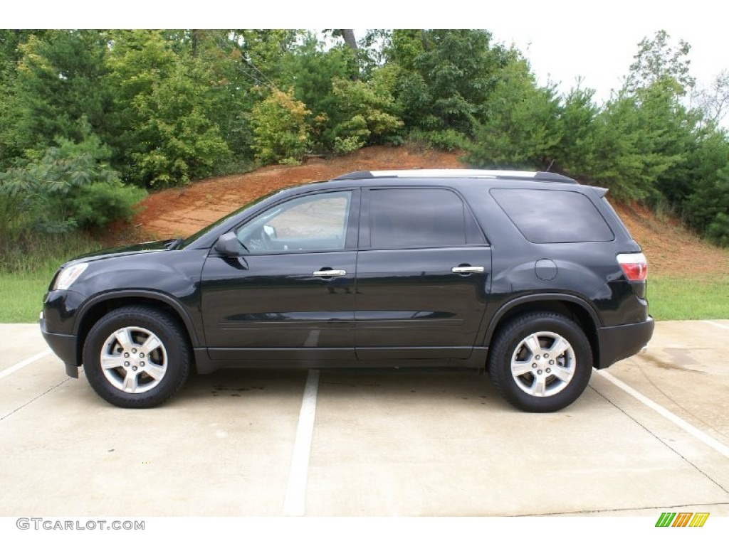 2011 Acadia SLE - Carbon Black Metallic / Light Titanium photo #1