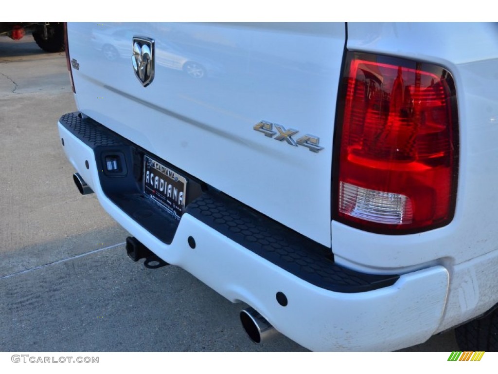 2012 Ram 1500 Sport Crew Cab 4x4 - Bright White / Dark Slate Gray photo #5