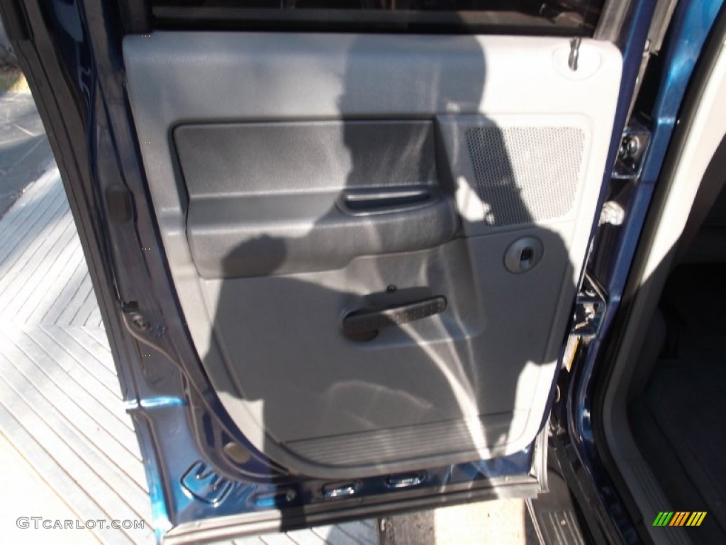 2007 Ram 2500 Big Horn Edition Quad Cab 4x4 - Patriot Blue Pearl / Medium Slate Gray photo #11